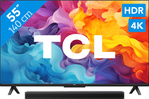 TCL 4K LED 55P61B + TCL S45H 2.0 Soundbar 4K Ultra HD tv