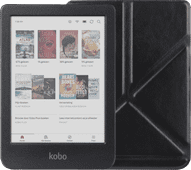 Kobo Clara Colour Zwart + BlueBuilt Book Case Zwart E-reader