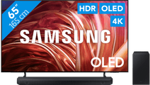 Samsung OLED 4K 65S85D (2024) + Samsung HW-Q600C (2023) Samsung OLED tv en soundbar bundel