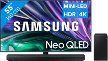 Samsung Neo QLED 4K 55QN86D (2024) + Samsung HW-Q600C (2023) Samsung Neo QLED tv aanbieding