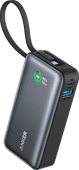 Anker Nano Power Bank 10.000mAh with Fast Charging Black Power banks for BlueBuilt