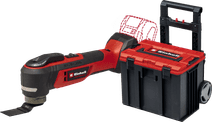 Einhell TP-JST 18/135 Li BL Solo (Sans Batterie) + Einhell E-Case L Outil multifonctions à batterie