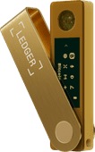 Ledger Nano X Gold Portefeuille matériel Ledger