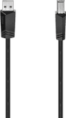 Hama USB-A to USB-C Cable 1.5m Plastic Black 