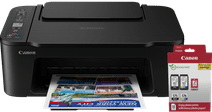 Canon PIXMA TS3750i + 1 set extra cartridges + fotopapier Zakelijke hardware