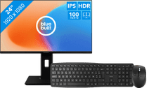 Écran PC BlueBuilt 24 Pouces Full HD + Pack de Travail Bundle d'écrans 24 pouces