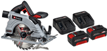 Einhell TP-CS 18/190 Li BL Solo Batterie 4,0 Ah (2x) Kit de Démarrage 