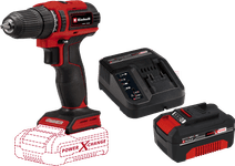 Einhell TE-CD 18/40 Li BL Solo + Einhell 18 V/4,0 Ah Kit de Démarrage - Power X-Change 