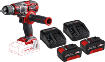 Einhell TP-CD 18/80 Li BL Solo 4.0Ah Battery (2x) Starter Kit 