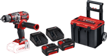Einhell TP-CD 18/80 Li BL Solo Batterie 4,0 Ah (2x) E-Case L Kit de Démarrage 