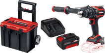Einhell TP-CD 18/120 Li-i BL Solo Batterie 4,0 Ah E-Case L Kit de Démarrage 