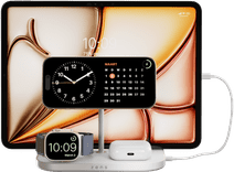 Zens 4-en-1 MagSafe avec Chargeur Sans Fil Qi2 15 W avec Support, Support pour Watch et Support pour iPad Noir 