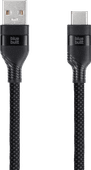BlueBuilt Usb A naar Usb C Kabel 3m Nylon Zwart Xiaomi oplaadkabel