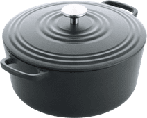 BK BOUR CastIron Cocotte 28 cm Earl Grey 