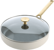 BK Sublime High-sided Skillet 28cm Cream 