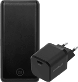 BlueBuilt Power Bank with Fast Charging 20,000mAh + Charger 30W Black Power banks for BlueBuilt