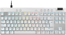 Logitech G Pro X TKL Rapid Gaming Keyboard White AZERTY 