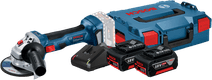 Bosch Professional GWS 18 V-7 Batterie 5,0 Ah GBA (x2) Kit de Démarrage Meuleuse d'angle Bosch