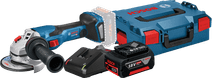 Bosch Professional GWS 18 V-15 C Batterie 5,0 Ah GBA (x2) Kit de Démarrage Meuleuse d'angle Bosch