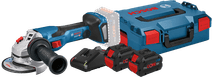 Bosch Professional GWS 18 V-15 C Batterie 8,0 Ah ProCORE (x2) Kit de Démarrage Meuleuse d'angle Bosch