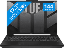 ASUS TUF Gaming A17 FA707NV-HX023W AZERTY Windows laptop for video editing and industrial design