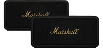 Marshall Middleton Black & Brass Lot de 2 Enceinte Bluetooth Marshall