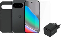 Google Pixel 10 128GB Zwart 5G + Compleet Accessoirepakket Smartphone promotie