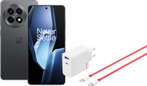 OnePlus 13R 256GB Zwart 5G + OnePlus SuperVOOC Oplader 120W met 2 Poorten OnePlus gsm