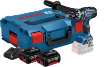 Bosch Professional GSR 18 V-150 C Batterie GBA 5,0 Ah (2x) Kit de Démarrage Perceuse-visseuse Bosch