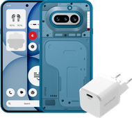 Nothing Phone (4a) 256GB Blauw 5G + BlueBuilt Oplader met Usb C Poort 45W Wit Storelympics Wassen & Drogen Brons 3