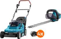 Makita DLM382PT2 incl. 5,0 Ah Accu (2x) + Makita DUH523Z + 5,0 Ah 18V Accu (2x) Grasmaaier kopen?