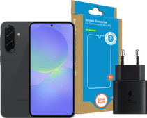 Samsung Galaxy A36 128GB Zwart 5G + Basis Accessoirepakket Samsung Galaxy A36
