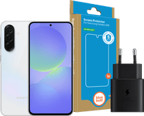 Samsung Galaxy A36 256GB Wit 5G + Basis Accessoirepakket Samsung Galaxy A36