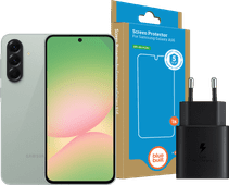 Samsung Galaxy A56 256GB Groen 5G + Basis Accessoirepakket Samsung Galaxy A56