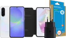 Samsung Galaxy A36 256GB Wit 5G + Compleet Accessoirepakket Samsung Galaxy A36
