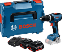 Bosch Professional GSB 18V-65 5.0Ah GBA Battery (2x) Starter Kit 