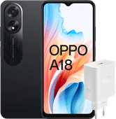 OPPO A18 128 Go Mauve 4G +OPPO SuperVOOC Chargeur 45 W Smartphone Android Enterprise Recommended