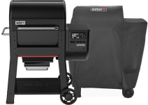 Weber Searwood + Weber Premium Cover Searwood Smart BBQ