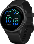 Garmin Vivoactive 6 Music Black Smartwatch for iPhone