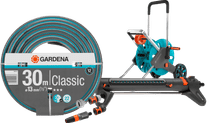 GARDENA Classic 1/2" 30m CleverRoll M Medium Sprinkler Pack 