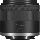 Canon RF-S 14-30mm f/4-6.3 Lens for a mirrorless camera