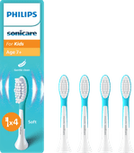 Philips Sonicare For Kids 7+ HX6044/90 (4 stuks) Philips Sonicare opzetborstel