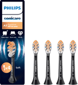 Philips Sonicare Premium All-in-One HX9094/88 Zwart (4 stuks) Philips Sonicare opzetborstel