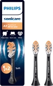 Philips Sonicare Premium All-in-One HX9092/88 Black (2 units) Brush attachment for whiter teeth