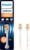 Philips Sonicare Premium All-in-One HX9092/87 White (2 units) Brush attachment for whiter teeth