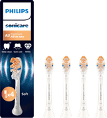 Philips Sonicare Premium All-in-One HX9094/87 White (4 units) Brush attachment for whiter teeth