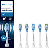 Philips Sonicare Premium Plaque Defense HX9045/87 Blanc (5 Pièces) 