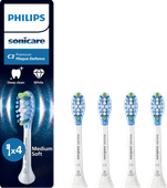 Philips Sonicare Premium Plaque Defense HX9044/87 White (4 units) 