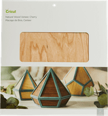 Cricut Placage de Bois 30,5 x 30,5 cm Cerisier Matériau pour machines de découpe Cricut