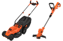 BLACK+DECKER BEMW461BH-QS + BLACK+DECKER BESTA525-QS Grasmaaier met ecocheques